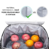 Mochila Cooler Térmica à Prova D'água Anti Vazamento 20L
