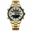 Relógio Masculino Curren 8404 – 49MM – Dourado