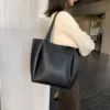 Bolsa Tote Maxi Feminina Casual em Couro