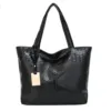 Bolsa Maxi de Ombro Feminina Crocodile