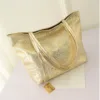 Bolsa Maxi de Ombro Feminina Crocodile