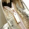 Bolsa Maxi de Ombro Feminina Crocodile