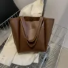 Bolsa Tote Maxi Feminina Casual em Couro