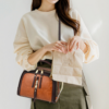 Bolsa Feminina de Couro Vintage