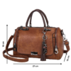 Bolsa de Couro Feminina CrossBody Bongosto