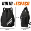Mochila Esportiva Impermeável Vários Compartimentos Espaçosa 3 em 1 Unissex