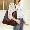 Bolsa Hobo Feminina Marrom