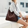 Bolsa Hobo Feminina Marrom