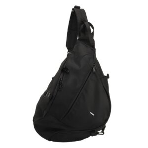 Bolsa Sling Masculina Impermeável Preta