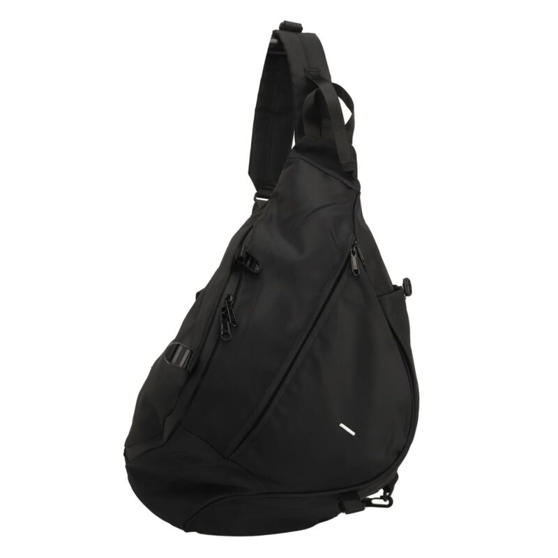 Bolsa Sling Masculina Impermeável Preta