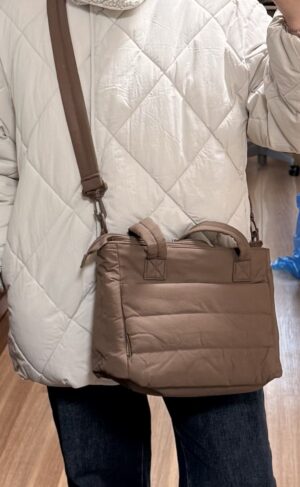Bolsa Tote Acolchoada Feminina Impermeável