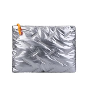 Capa para Notebook 14 Acolchoada Prata