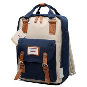 Mochila Feminina Casual Impermeável Bicolor