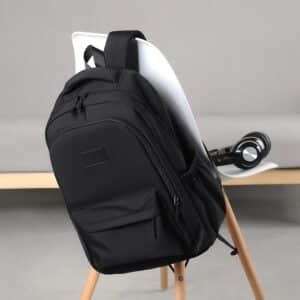 Mochila Notebook Grande Multicompartimentos Preta